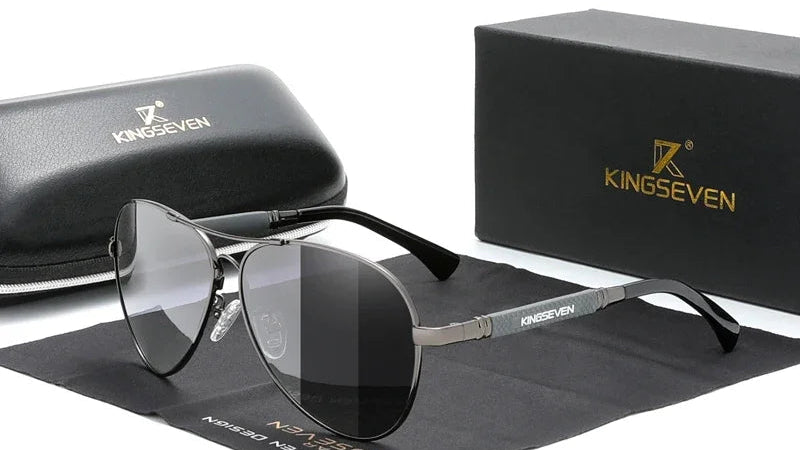 RBB Polarized Pilot Sunglasses – Luxury Alloy Frame UV400 Driving Eyewear