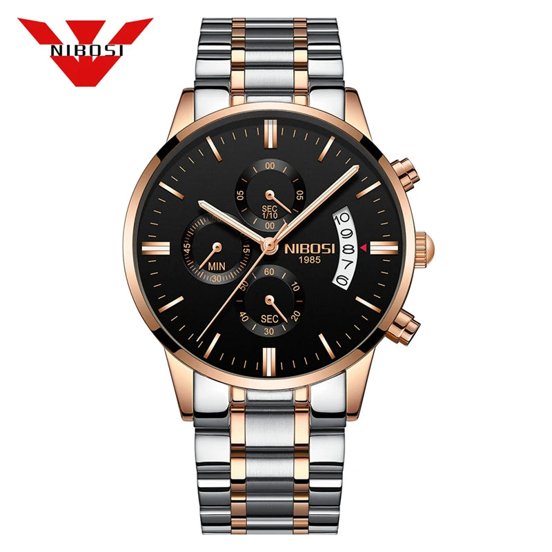 RBB Male / Unisex Luxury Dress Watch – Fashion Casual Military Quartz Wristwatch