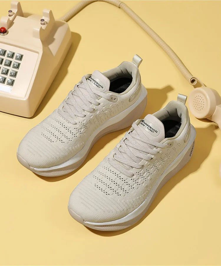 RBB Men’s Cushioning Running Shoes – Lightweight EVA Midsole, Breathable Mesh Sneakers for Gym & Walking