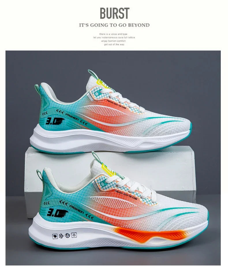 Men's Lightweight Running Shoes – Quick-Dry, Shock-Absorbing Marathon Sneakers (2025)