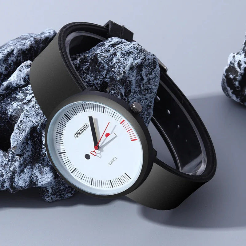 RBB 2025 Jelly Silicone Quartz Watch – Unisex Sports & Casual Timepiece for Students & Everyday Wear