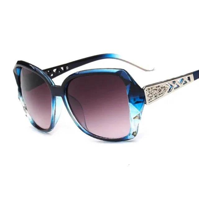 RBB Women’s Fashion Square Sunglasses – Luxury Oversized UV400 Mirror Shades