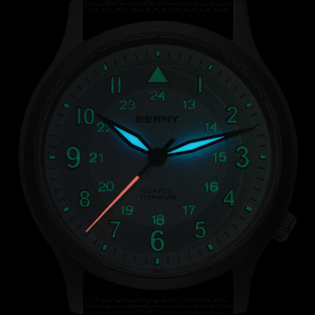 RBB Titanium Field Watch – Quartz, Sapphire, BGW9 Lume, 5ATM