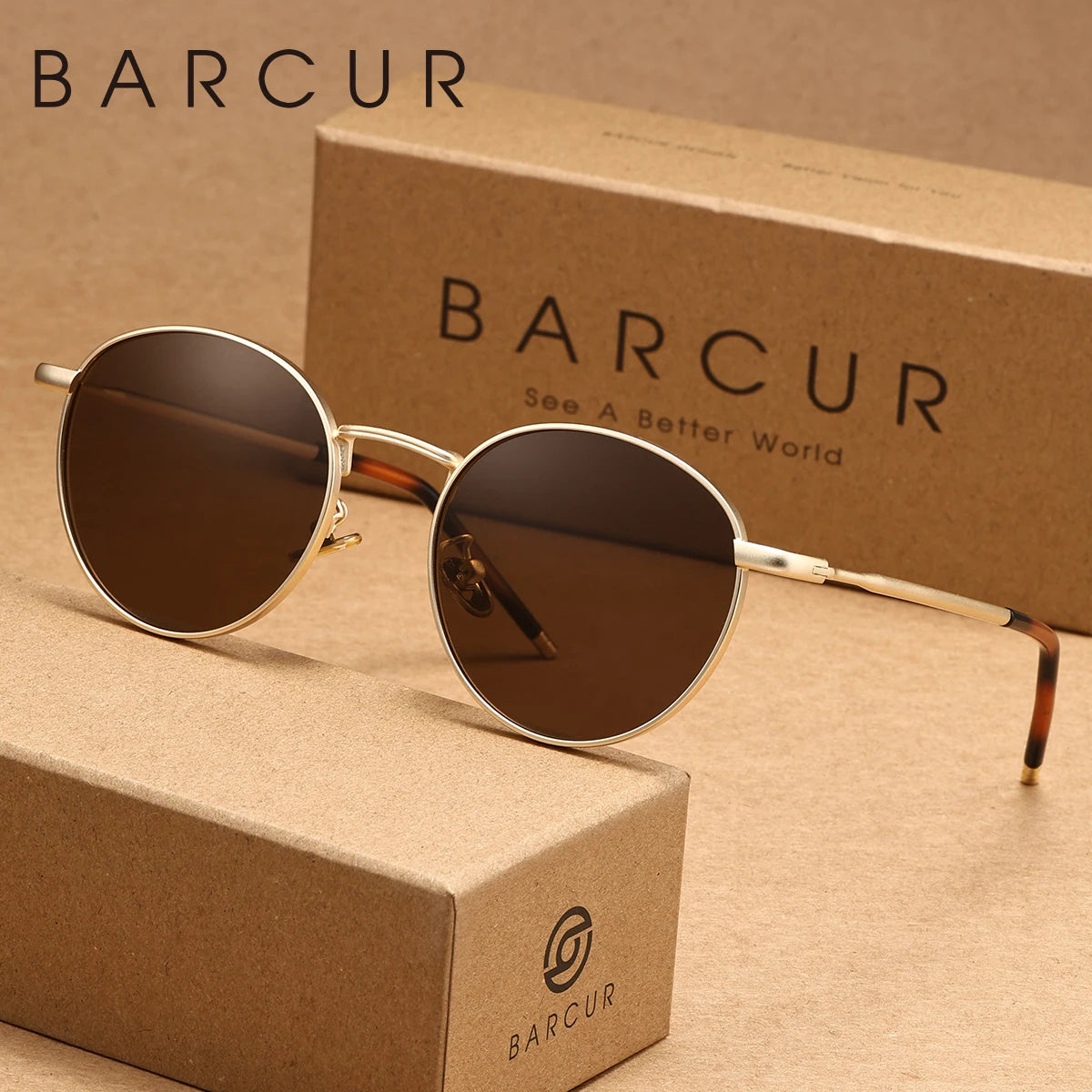 RBB Polarized Stainless Steel Sunglasses – Lightweight Outdoor Travel Eyewear