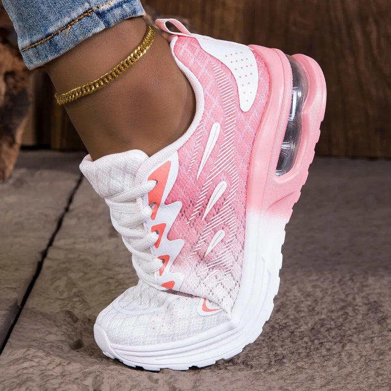 Women’s Lightweight Breathable Running & Walking Sneakers – Non-Slip & Comfortable