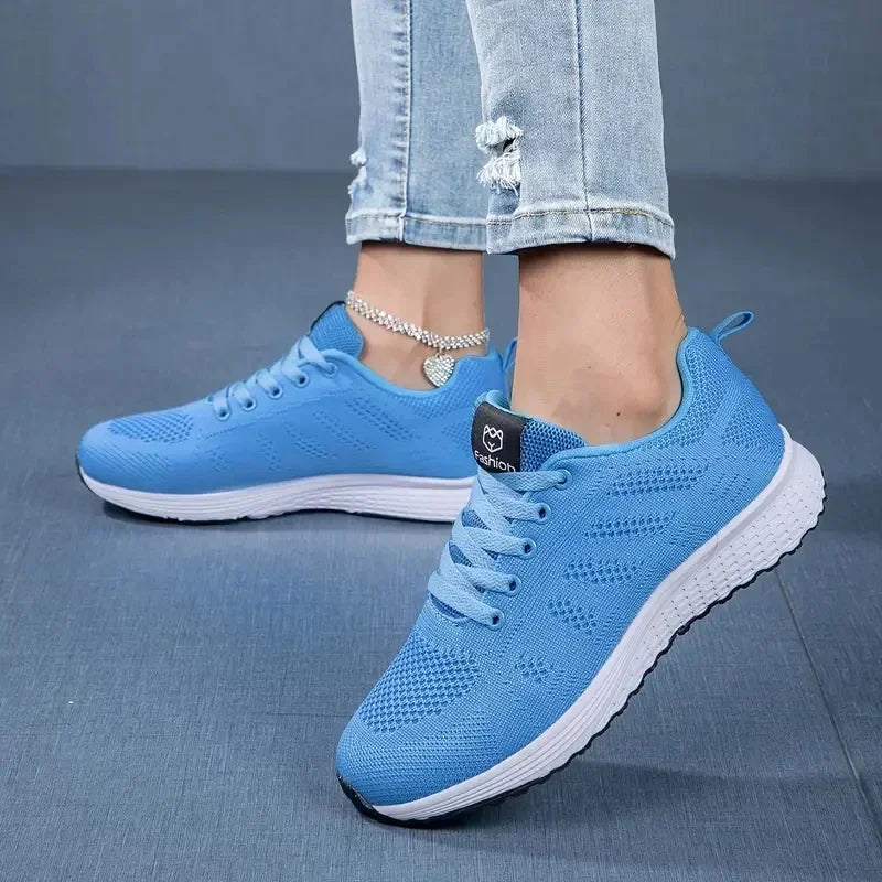 Women's Breathable Running Sneakers – Lightweight Casual Sport Shoes