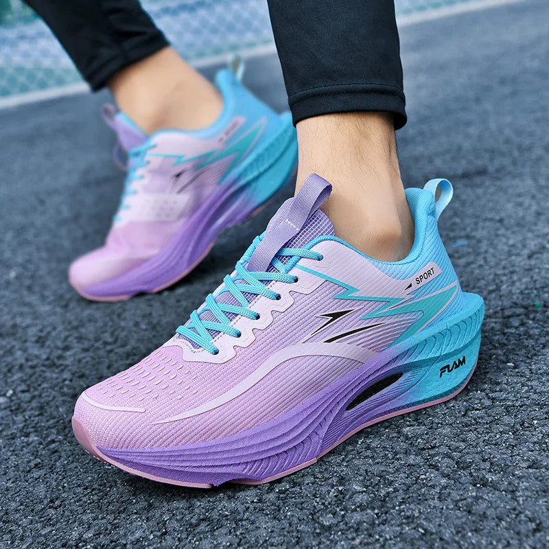 Carbon Plate Running Shoes – Breathable Summer Sneakers for Men & Women