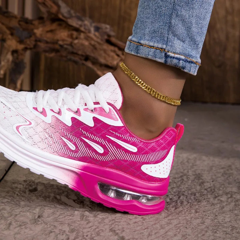 Women’s Lightweight Breathable Running & Walking Sneakers – Non-Slip & Comfortable