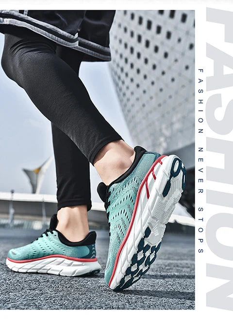 RBB 2023 New Men’s Running Shoes – Cushioned, Fashionable Outdoor Sports Jogging Sneakers – Classic Design, Sizes 39-46