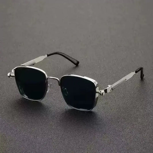 RBB 2025 Polarized Metal Sunglasses for Men – High-End Anti-UV Driving & Punk Fashion Eyewear