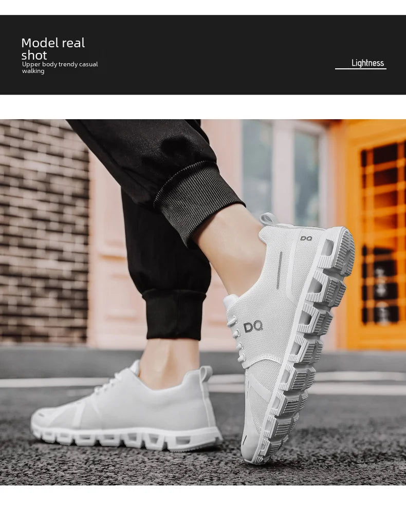 RBB 2019 Summer Men’s Casual Sports Shoes – Breathable Mesh, Low-Cut, EVA Sole, Hollow Design