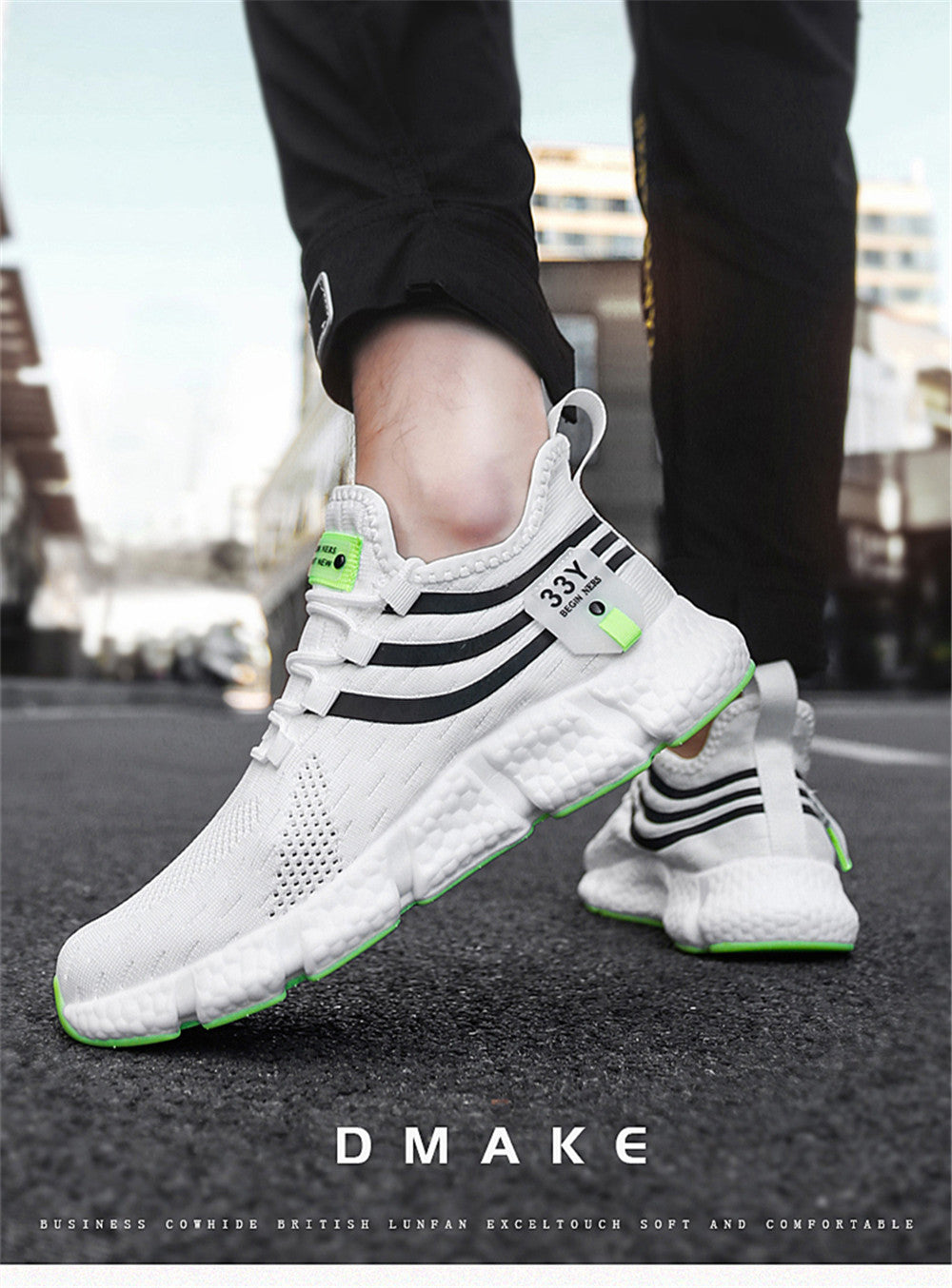 Unisex Breathable Sneakers – Lightweight, Fashionable & Comfortable Running Shoes