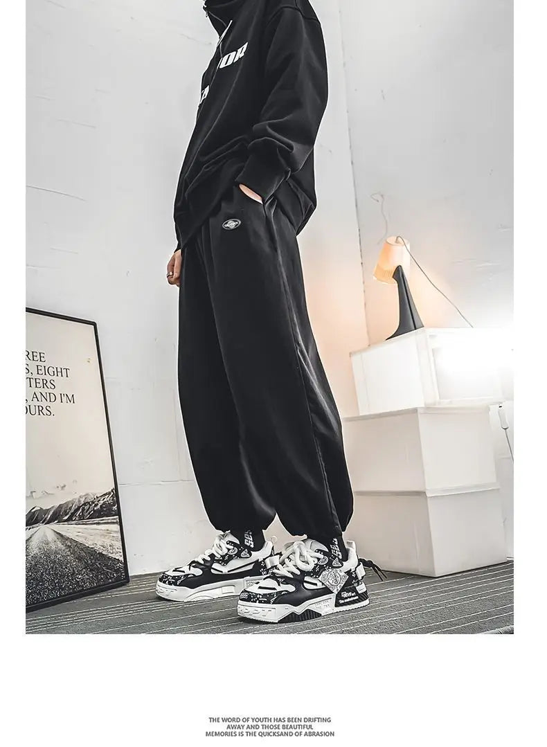 Men’s 2025 Platform Sneakers – Trendy Graffiti Skateboard Lace-Up, Soft Sole, Non-Slip Outdoor Sports Shoes