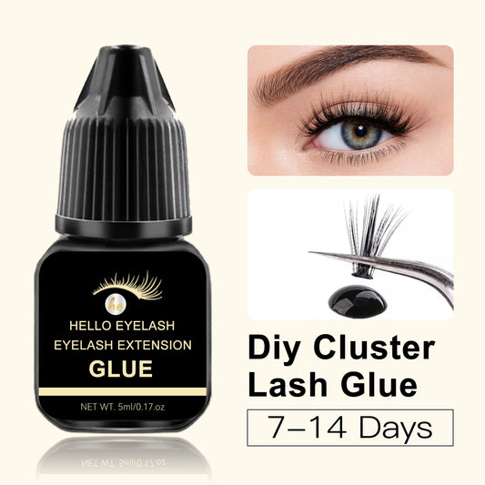 5ml DIY Eyelash Extension Glue – Fast-Drying, Strong Hold, Low Odor (7–14 Days Retention)