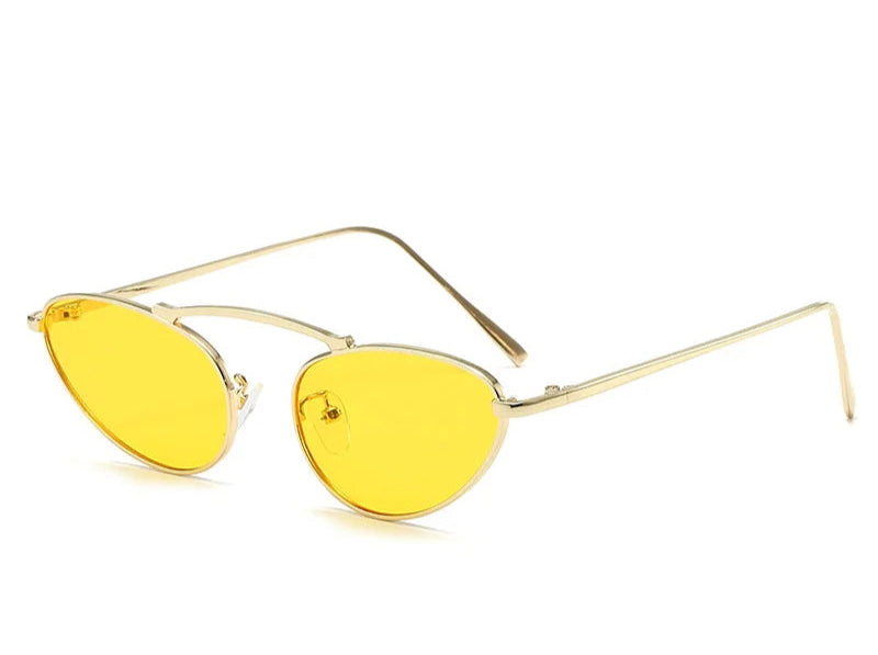 RBB 2025 Trendy Small Vintage Cat Eye Sunglasses – Unisex UV400