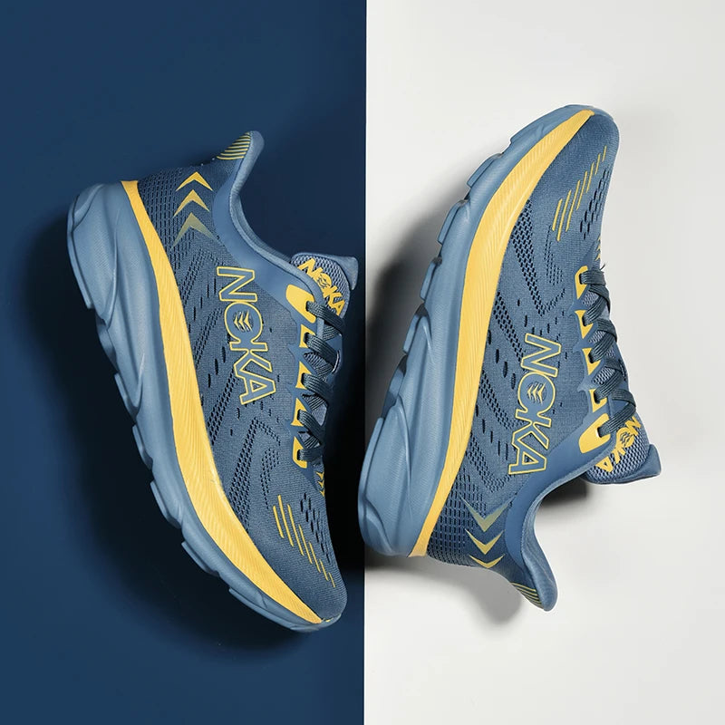 New Casual Marathon Sneakers – Men’s Breathable Lightweight Air Cushion Running Shoes