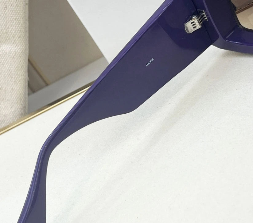 RBB Fashion Sunglasses – Premium Designer Square Eyewear with Large Logo for Men & Women