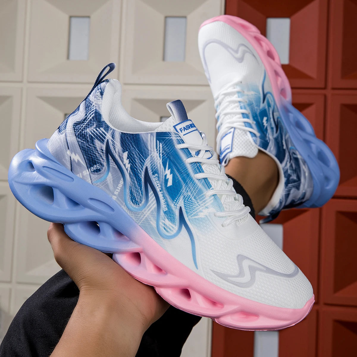 RBB 2025 Unisex Summer Running Shoes – Lightweight, Breathable Mesh Sneakers for Men & Women