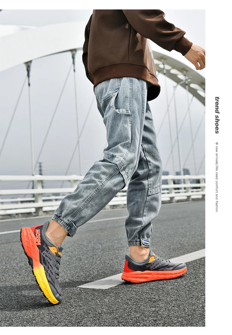 Men & Women’s Breathable Lightweight Athletic Sneakers – Non-Skid & Comfortable