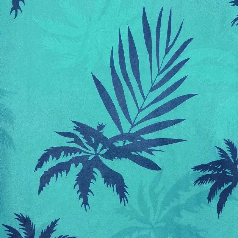 RBB Summer 2025 Men’s Hawaiian Shirt – 3D Animal & Plant Print, Short Sleeve, Beach Style, Plus Size up to 5XL