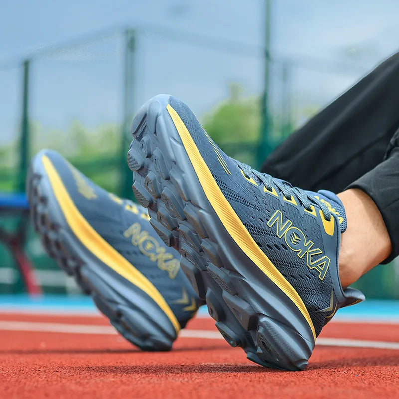 New Casual Marathon Sneakers – Men’s Breathable Lightweight Air Cushion Running Shoes