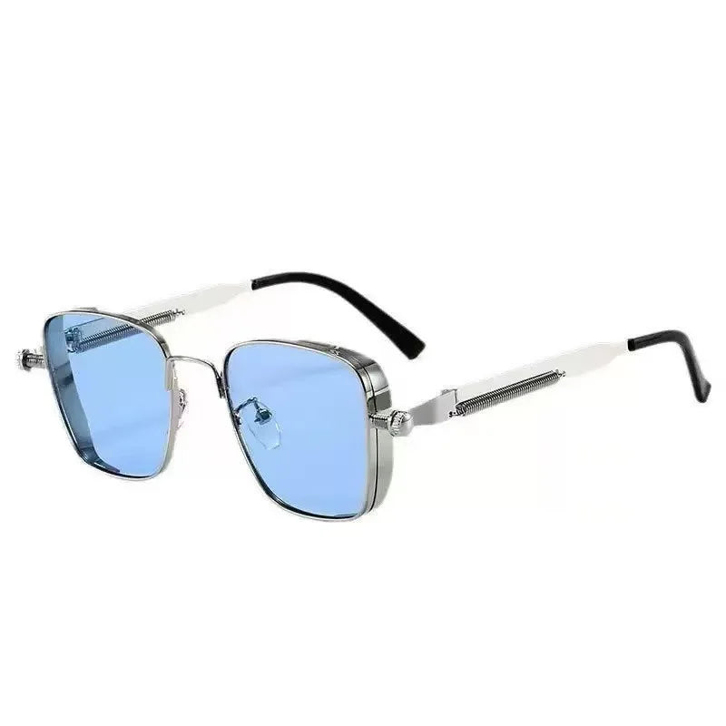 RBB 2025 Polarized Metal Sunglasses for Men – High-End Anti-UV Driving & Punk Fashion Eyewear