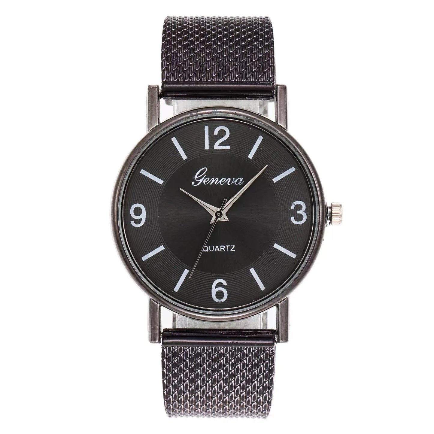 RBB Men's Three-Eye Quartz Watch – Casual Fashion with Multi-Function Dial