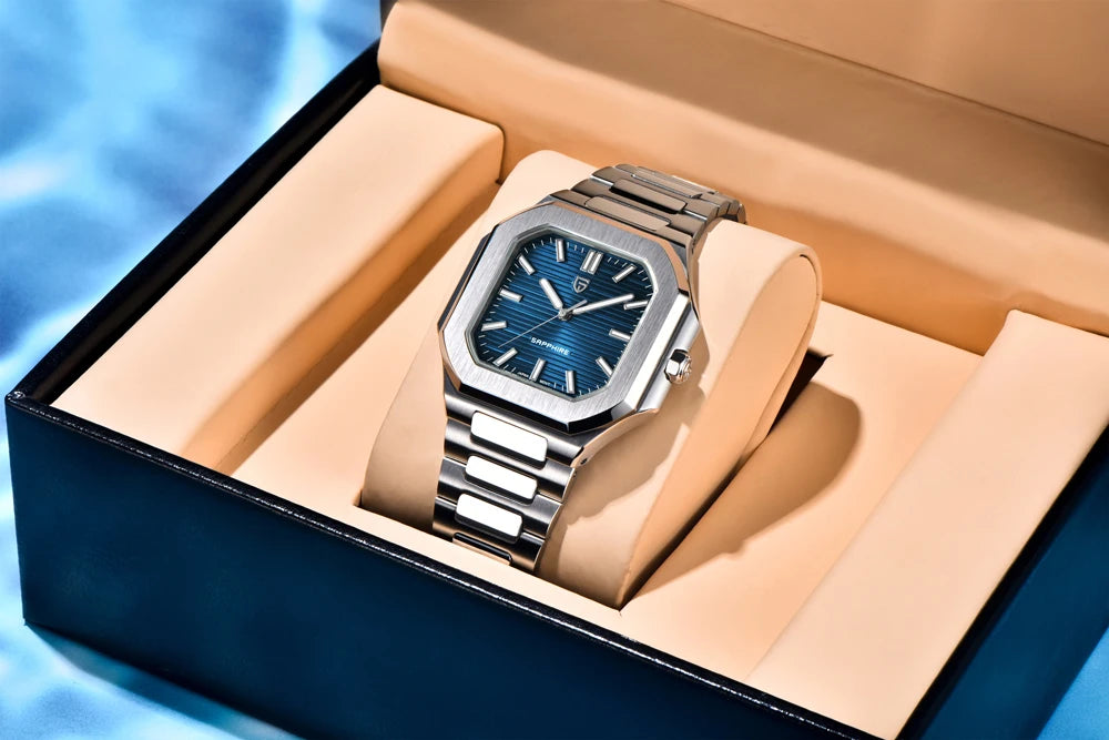 RBB DESIGN 2025 Men's Luxury Quartz Watch – Sapphire Crystal, Waterproof, Stainless Steel