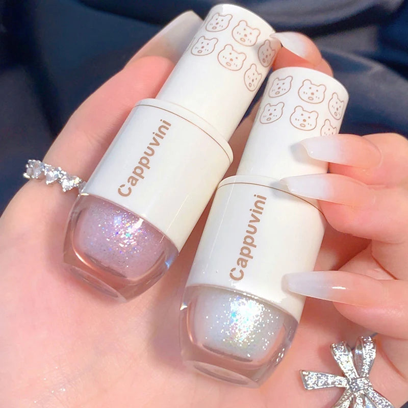 Cappuvini Star Dots Liquid Eyeshadow – Pearlescent, High Gloss, Easy-to-Apply Flashing Eye Makeup