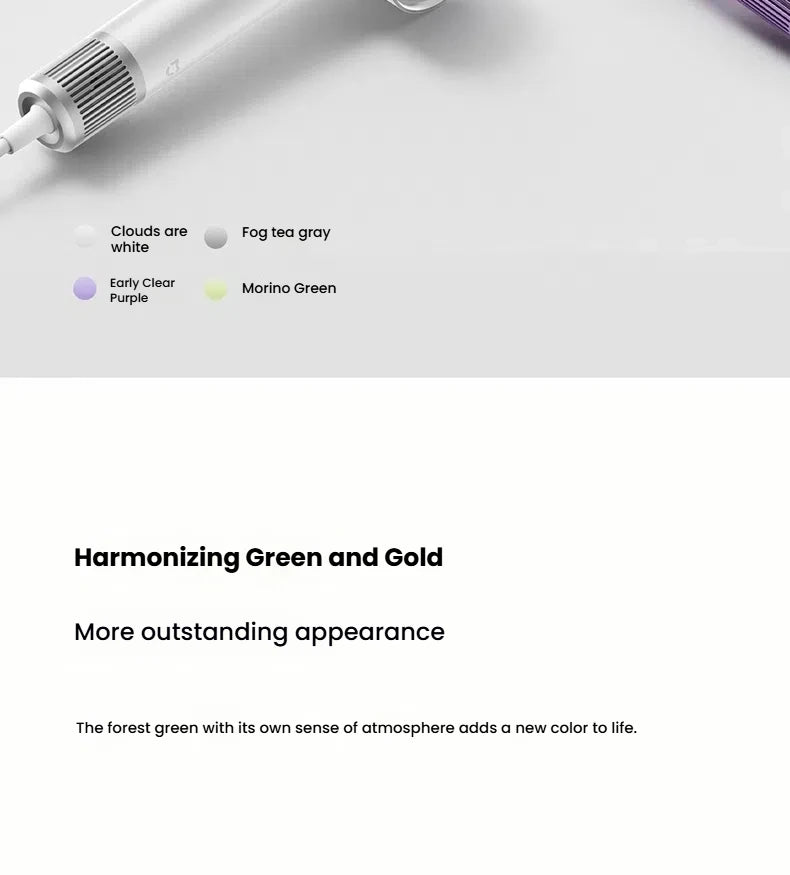 H501 High-Speed Ionic Hair Dryer – 110,000 RPM, EU Plug (220V)