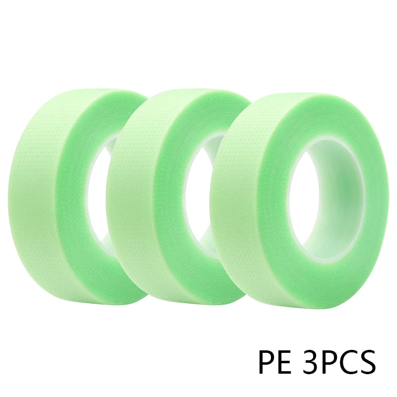 1/3/5 Rolls Eyelash Extension PE Adhesive Tape – Under Eye Pads for Lash Lifting & Grafting