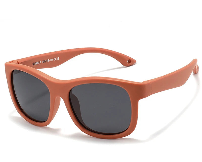 RBB Kids Polarized Sunglasses – Soft Frame UV400 Baby Eyewear with Safety Cord