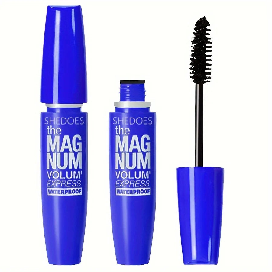 4D Waterproof Black Mascara – Lengthening, Thickening & Curling Fiber Formula