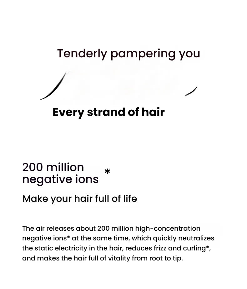 H501 High-Speed Ionic Hair Dryer – 110,000 RPM, EU Plug (220V)