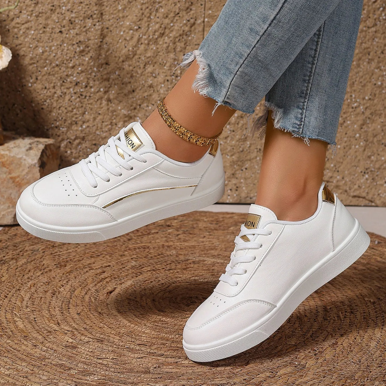 Women Sneakers Spring Autumn Casual Skateboard Breathable Sneakers Women Comfortable Outdoor Tennis Walking Shoes Women