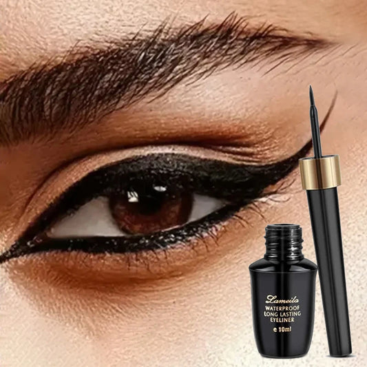 Long-Lasting Waterproof Black Gel Eyeliner Pen – Ultra-Fine Tip