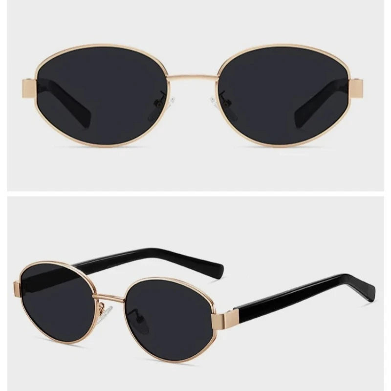 RBB 2025 Oval Frame UV400 Sunglasses – Trendy Unisex Outdoor & Sports Eyewear