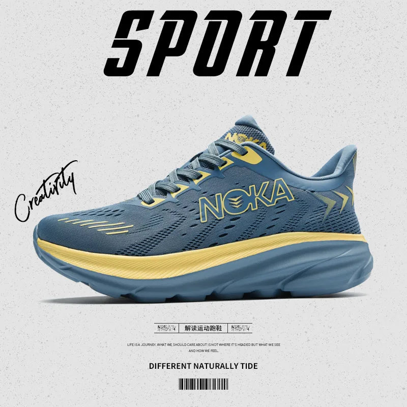 New Casual Marathon Sneakers – Men’s Breathable Lightweight Air Cushion Running Shoes