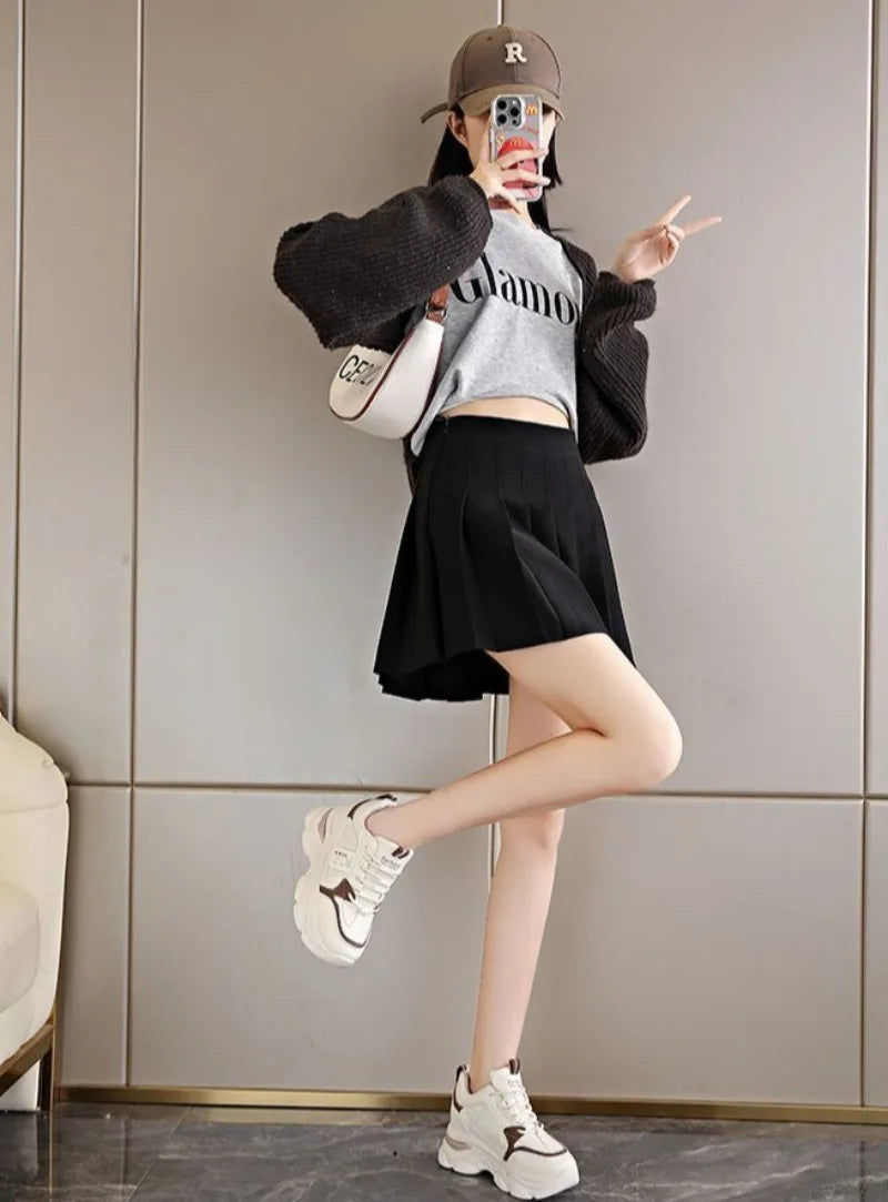 Women’s White Sport Sneakers – Thick Sole, Ultra-Light Platform, Casual & Running Shoes (Spring/Autumn 2025)