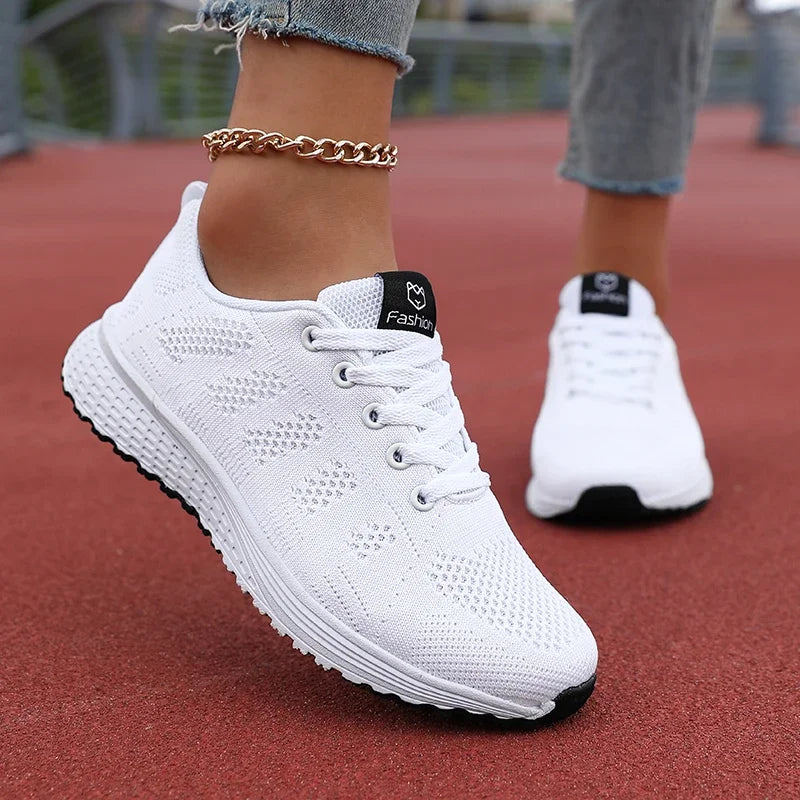Women's Breathable Running Sneakers – Lightweight Casual Sport Shoes