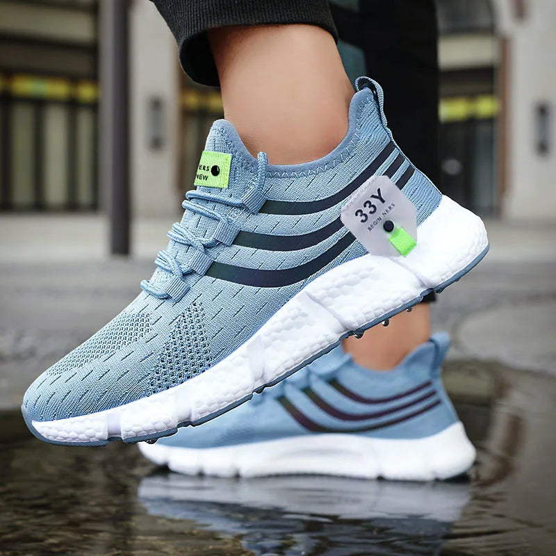 Unisex Breathable Sneakers – Lightweight, Fashionable & Comfortable Running Shoes