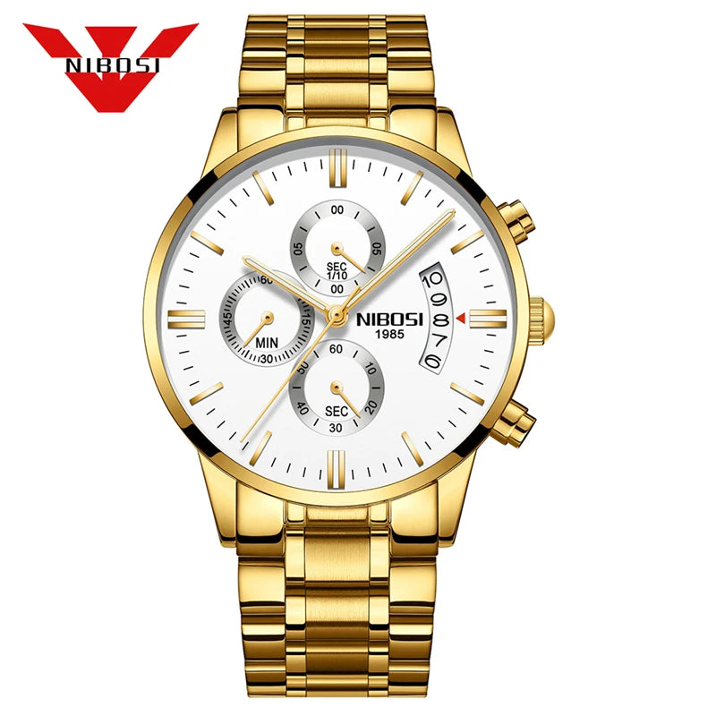 RBB Male / Unisex Luxury Dress Watch – Fashion Casual Military Quartz Wristwatch