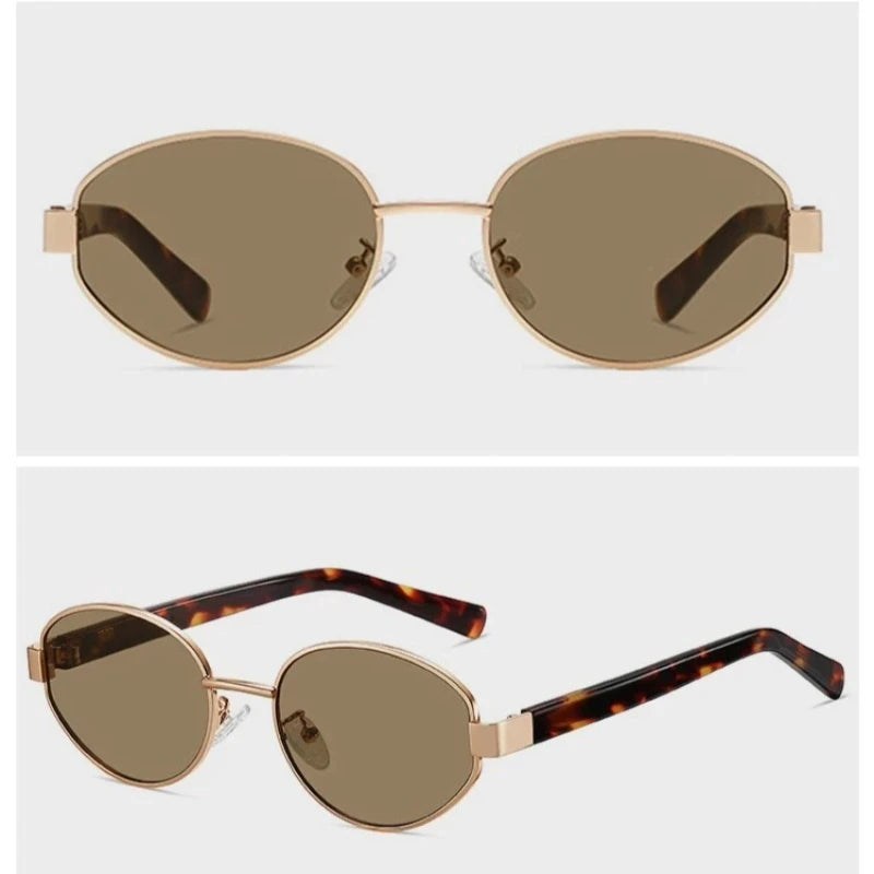 RBB 2025 Oval Frame UV400 Sunglasses – Trendy Unisex Outdoor & Sports Eyewear