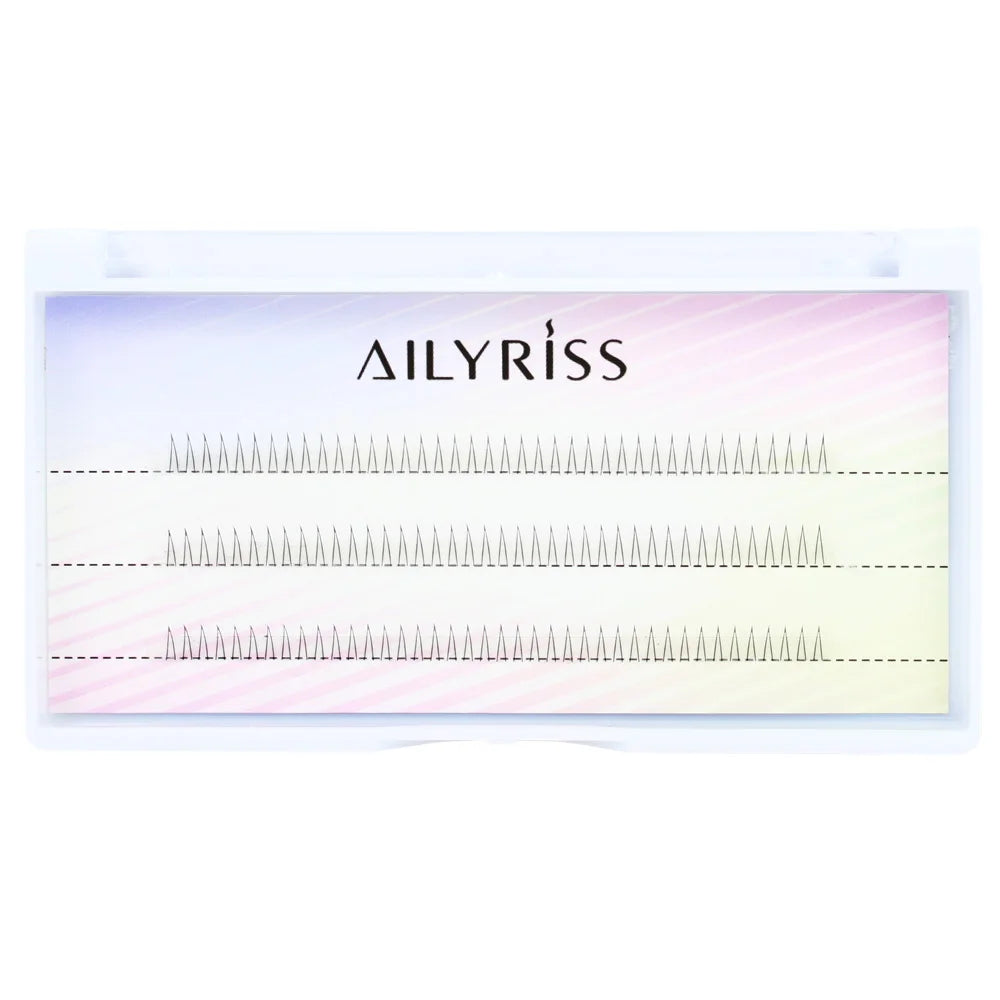 J Curl V-Shape Black Under Eyelash Clusters – Natural Soft Manga Bottom Lashes