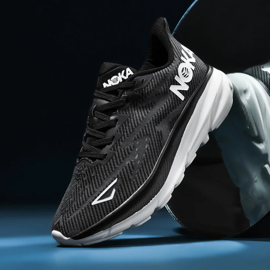 Men’s Trendy Sports Shoes – Fashion Comfort in Blue, Orange & Black