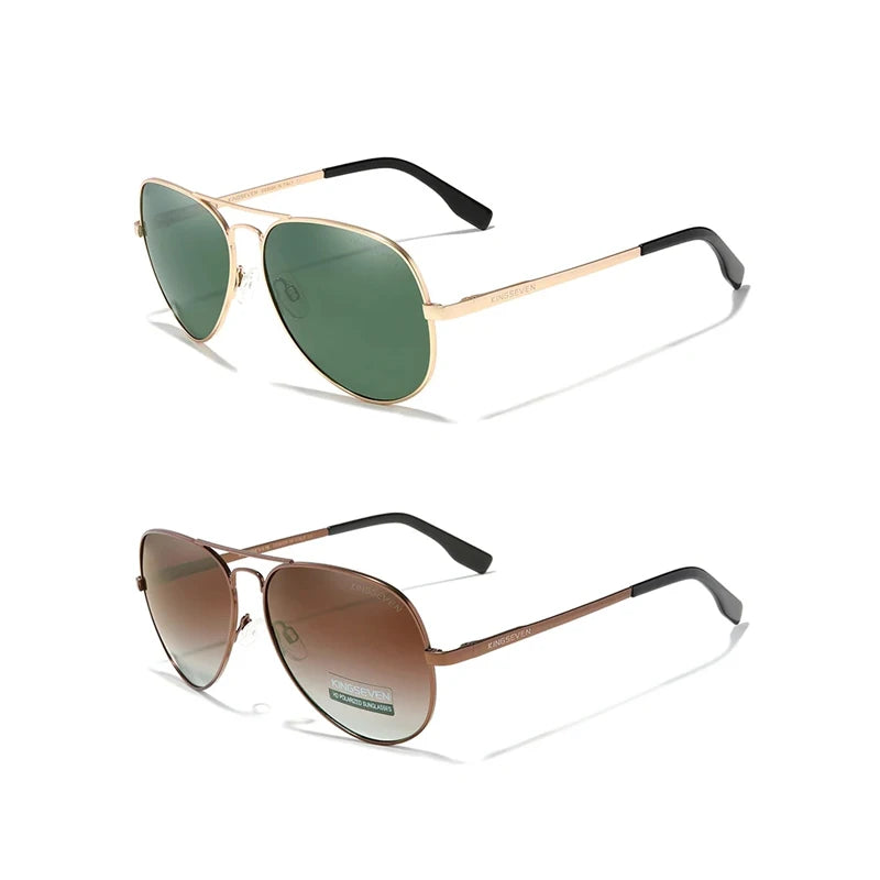 RBB Men's Polarized Sunglasses – Aluminum Magnesium Mirror Eyewear with UV400 Protection