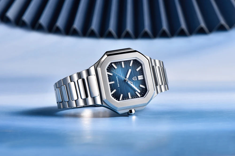 RBB DESIGN 2025 Men's Luxury Quartz Watch – Sapphire Crystal, Waterproof, Stainless Steel