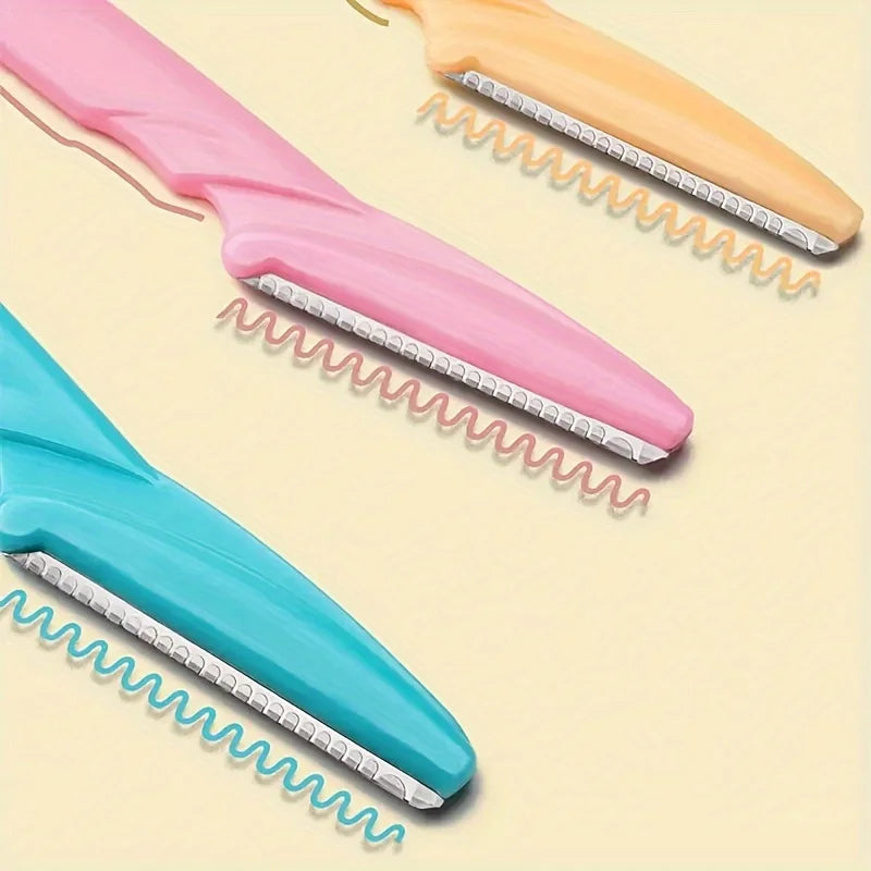 3/5/6/12/24Pcs Eyebrow Razor Kit – Precision Shaping & Facial Hair Removal Tool