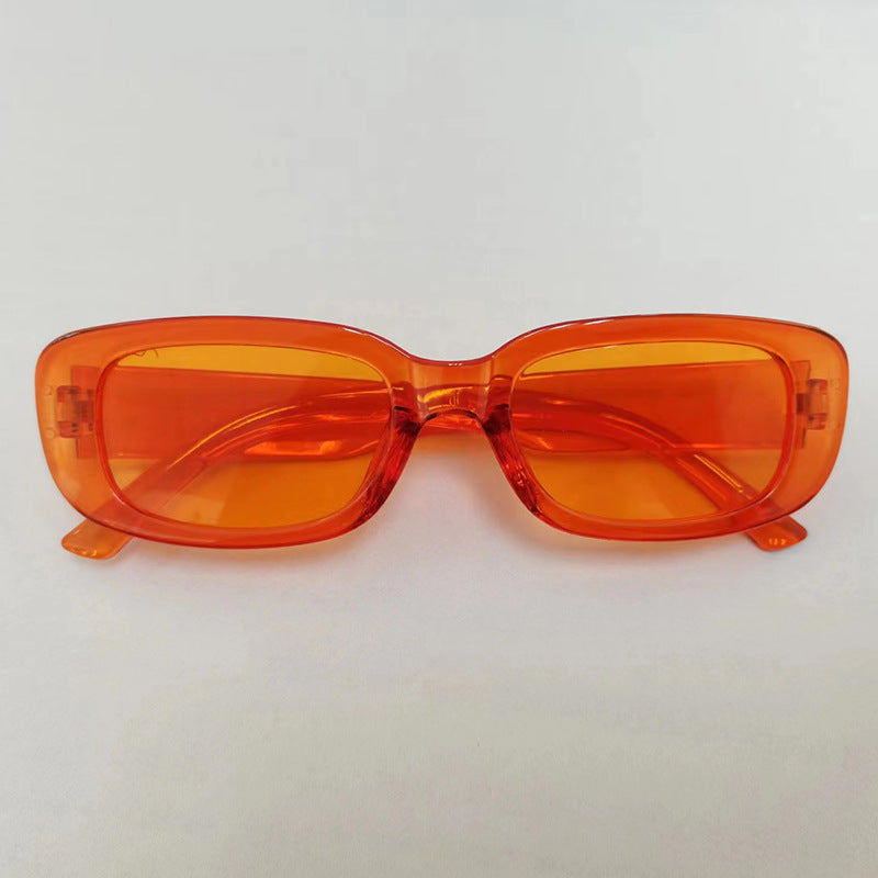 RBB Vintage Oval Sunglasses – UV400 Small Rectangle Ellipse Eyewear for Women