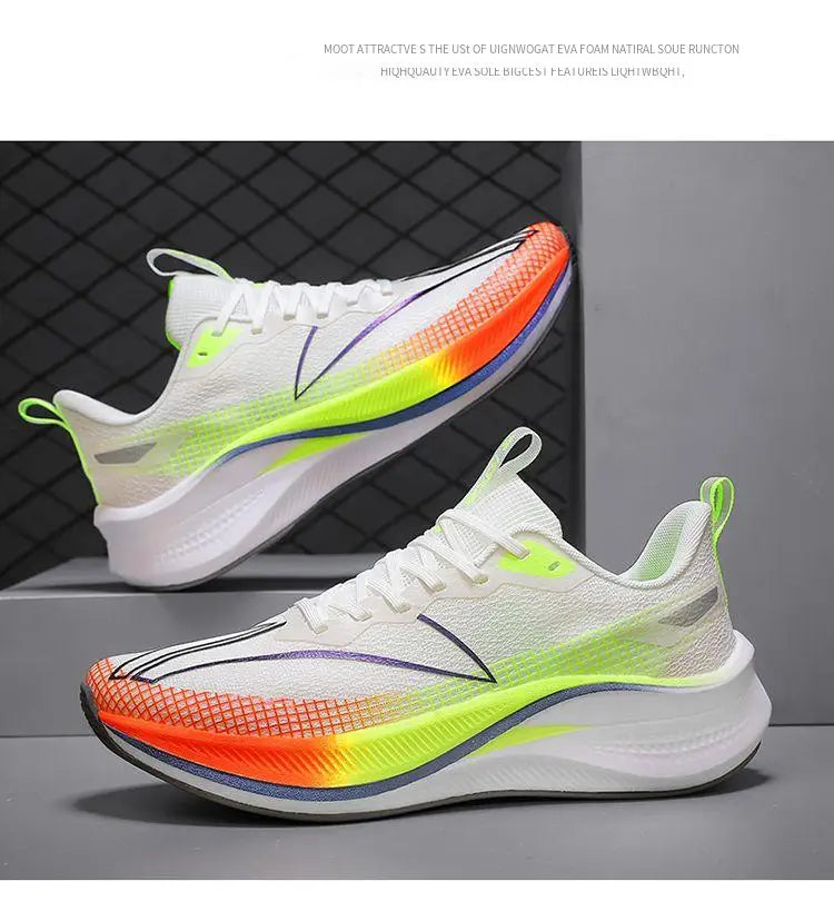 RBB Carbon Plate Running Shoes for Men & Women Professional Racing Sneakers – Breathable, Lightweight & Shock-Absorbing